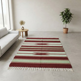 گلیم دستباف کشمیر هند ابعاد 125*70 سانتی متر