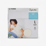 تیشرت سفید کبریتی اسمارا سایز 42/44