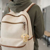 جاکلیدی و آویز مخملی طرح حیوانات سگ لیمویی ارتفاع 2 سانتی متر